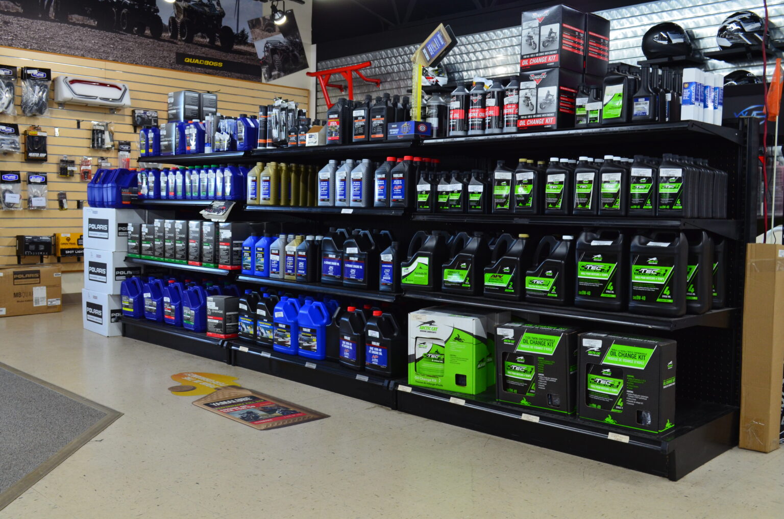 Plaistow Powersports Parts Department